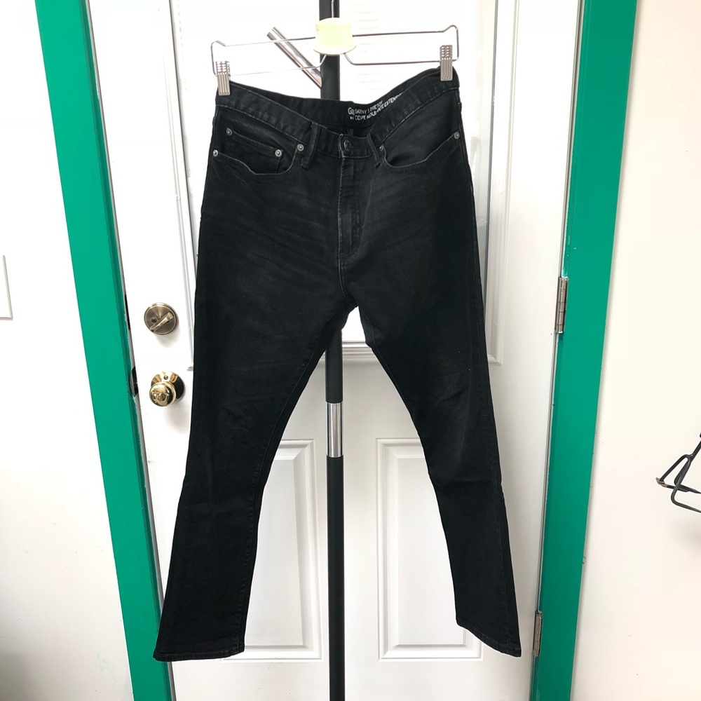 Gap Skinny Stretch Jeans 32x30 Black